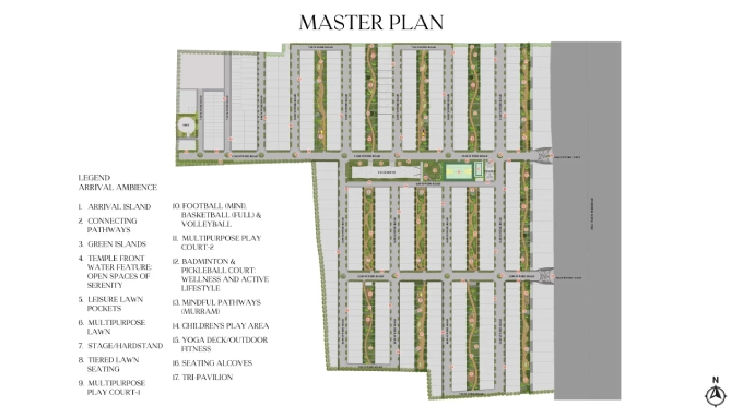 Secure gated township indore