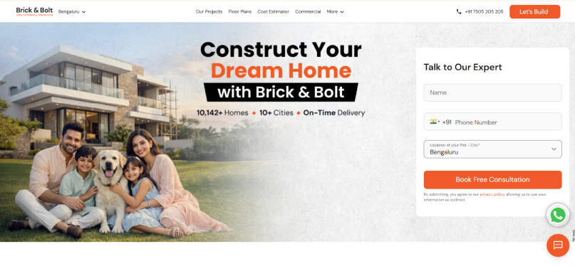 brick and bolt construction real estate platform