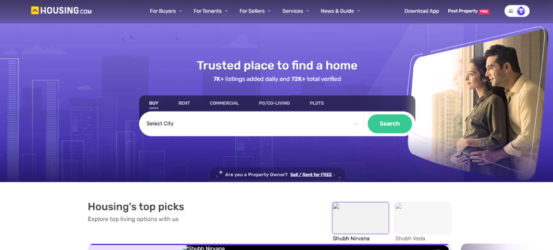 housing com digital property marketplace india