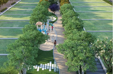 Landscaped Gardens & Green Spaces